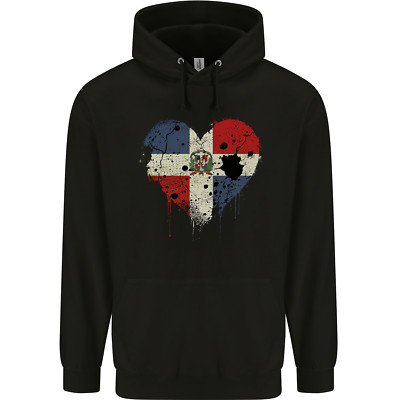 Love Dominican Republic Flag Dominicanos Day Herren Kapuzenpullover