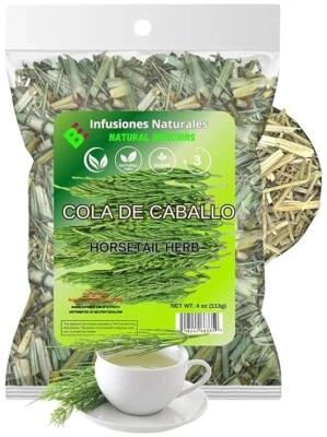 B-EXPERTS Cola de Caballo TE (Horsetail Herb 4 oz.) (113g), Cola de Caballo Hierba, Horse