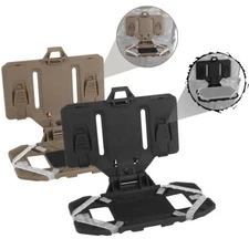 Tactical MOLLE Phone Holder, Folding Navigation Board, Airsoft Hunting Vest Rack