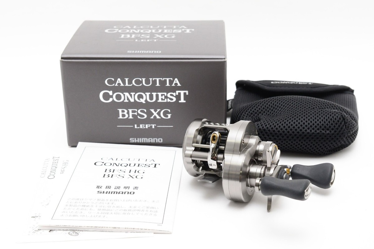 Shimano 23 CALCUTTA CONQUEST BFS XG Left Hand Bait Casting Reel 