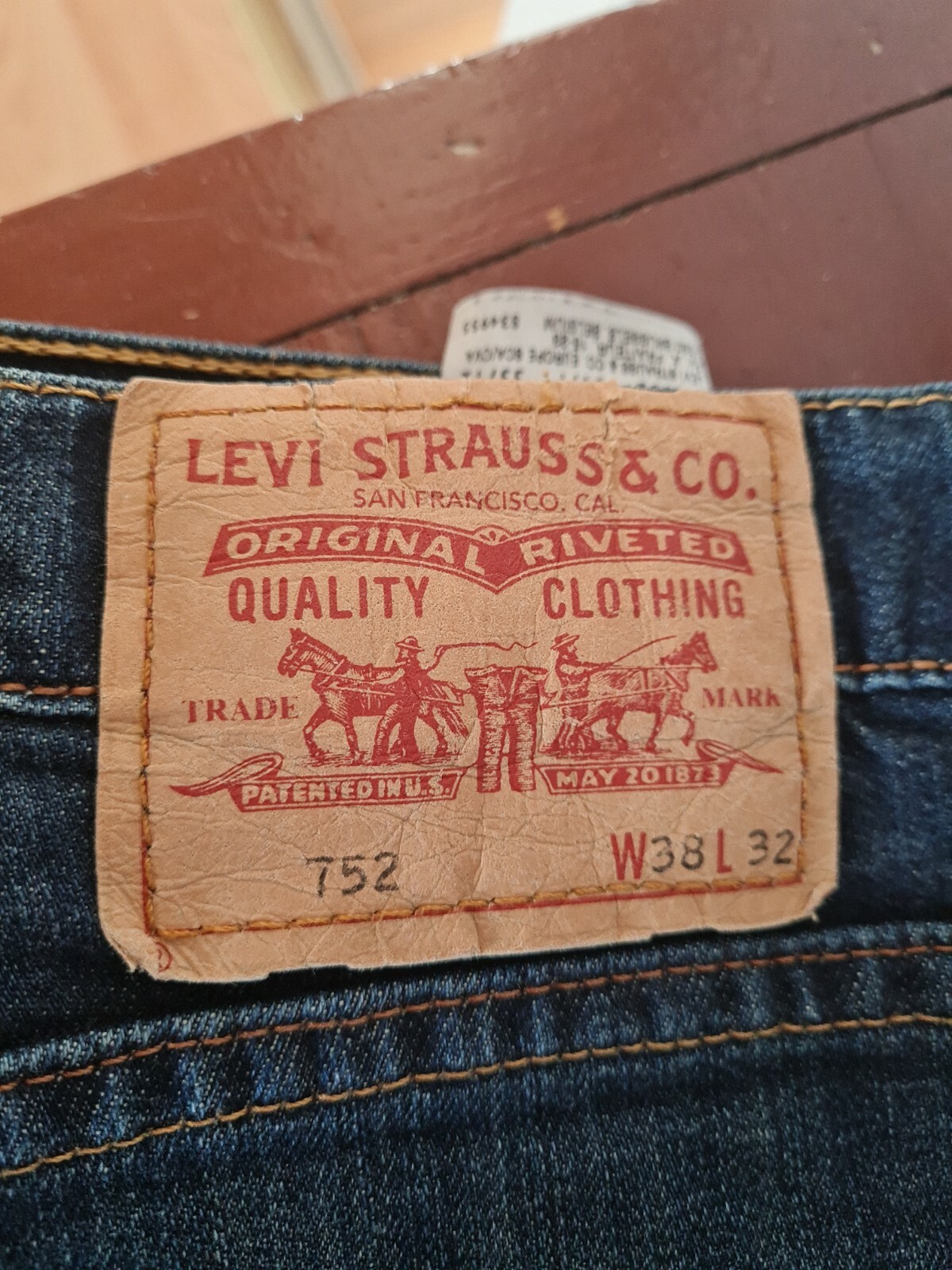 Купить Levis 752 W38 L32 на Аукцион DE из Германии с доставкой в Россию,  Украину, Казахстан