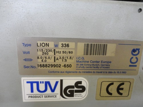 Novexx AVERY DENNISON Lion thermal label printer Etikettendrucker - Afbeelding 4 van 4