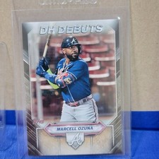 2021 Topps DH DEBUTS Marcell Ozuna BLACK /299 card #DHD-1