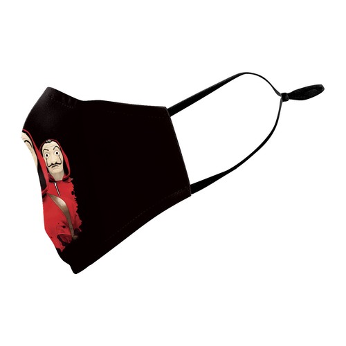 Adult Money Heist Mouth Masks La casa de papel El Profesor Costume play Facemask - Picture 17 of 47