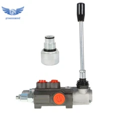 1 Spool 13 GPM 3600 PSI Hydraulic Directional Control Valve BSPP+Conversion Plug