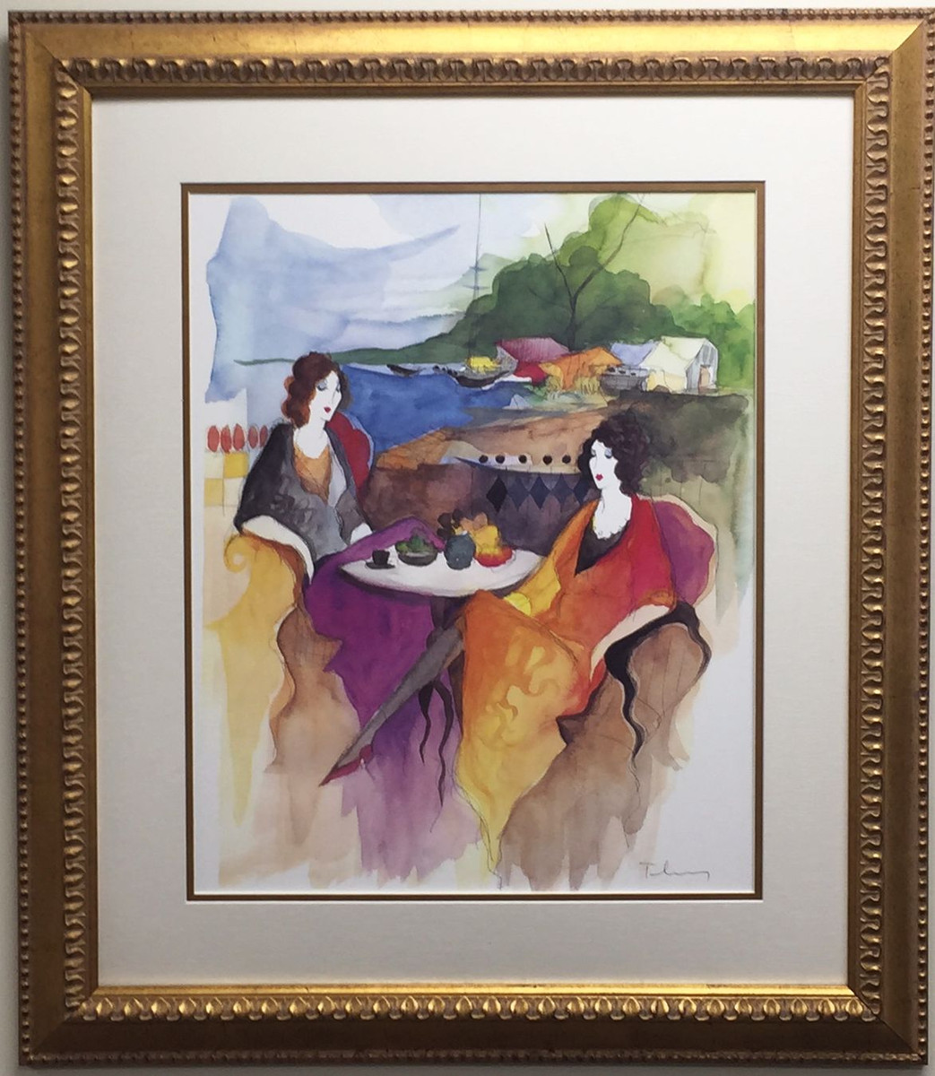 アイザックターカイ Itzchak Tarkay リトグラフ 額装 エディション s-l1200.jpg