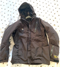 Mountain Hardwear Mens Small Brown Conduit Ski Snowboard Parka Jacket