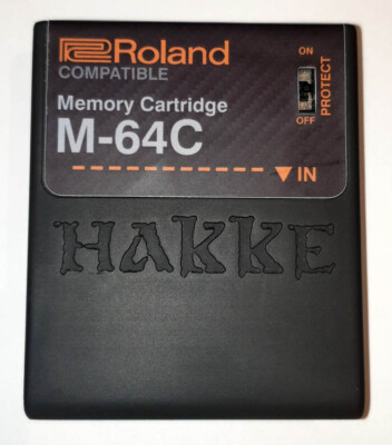 Roland M-64C Memory Cartridge, new clone for AJ2, TR-727, TR Roland M-64C Memory Cartridge, new clone for AJ2, TR-727, TR