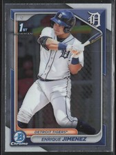 2024 Bowman Enrique Jimenez BCP-31 1st Chrome | Detroit Tigers