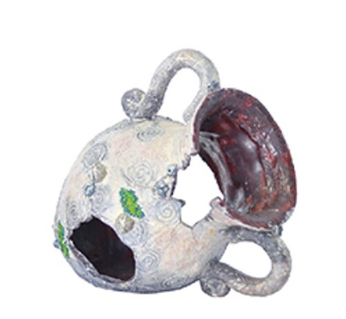 Dophin Aquarium Harz Ornament - antike Urne Fisch Tank Dekoration - Bild 3 von 4
