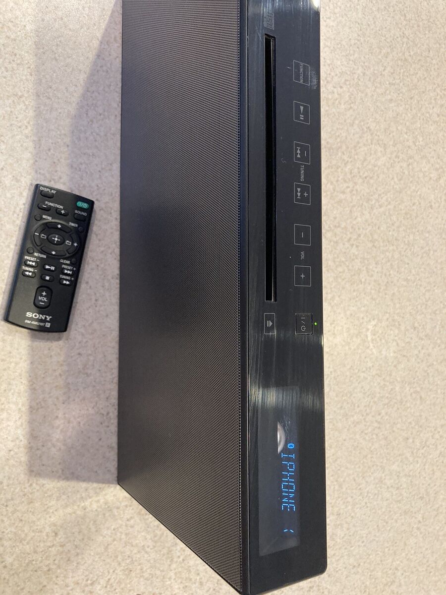 Sony CMT-X5CD Bluetooth Wireless Personal Audio System (CD Sony CMT-X5CD Bluetooth Wireless Personal Audio System (CD