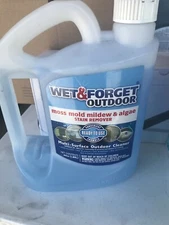 WET & FORGET Outdoor Ready to Use Moss, Mold, Mildew & Algae Stain Remover, 6...