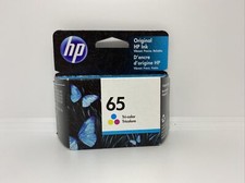 HP 65 Color Ink Cartridge 65 N9K01AN NEW GENUINE Sealed