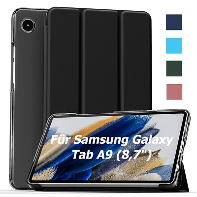 Schutzhülle für Samsung Galaxy Tab A9 / A11 8,7'' Hülle Case + 2x Hartglas 9H