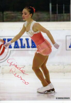 Autogramm - Giada Russo (Eiskunstlaufen) - Italien