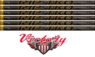 @NEW@ 6- Victory Archery RIP TKO V1 Elite 300 Carbon Arrow Shafts RIPTKE-300S