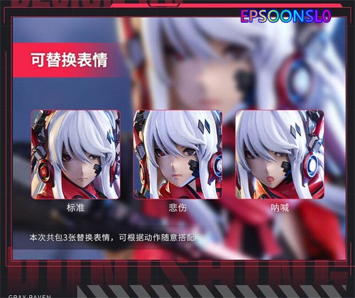 1/9 Scale GRAY RAVEN:PUNISHING Lucia: Crimson Abyss Action Figure Model Toy - Picture 18 of 24