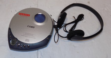 Coby Model CX-CD118 Portable Compact Disc Player With Headphones Danzka Promo
