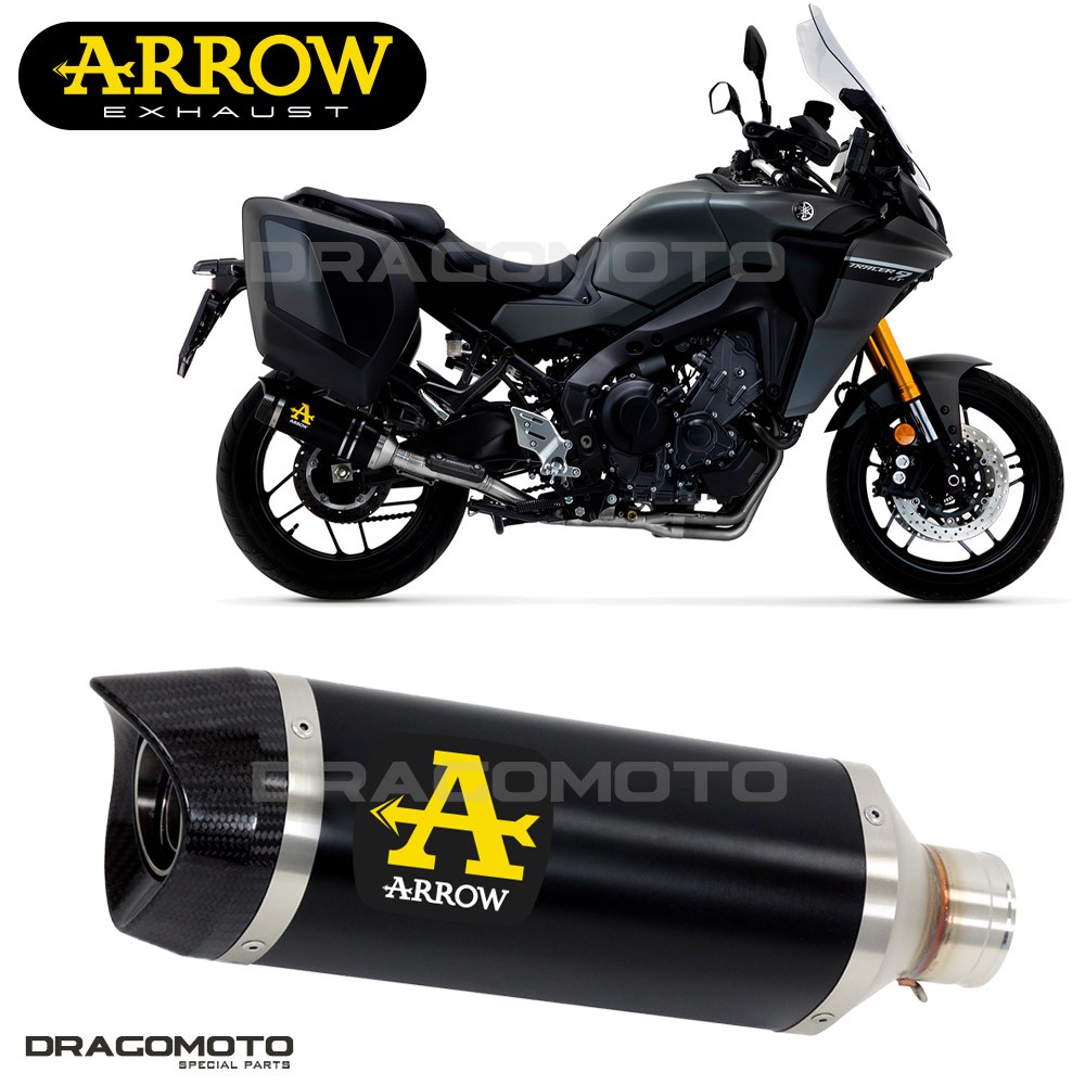 Silencieux ARROW Thunder Yamaha Tracer 9 GT 2023 pour le voyage