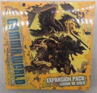 D&D GAMMA WORLD LEGION OF GOLD ERWEITERUNG ~ BRETTSPIEL BRANDNEU & VERSIEGELT