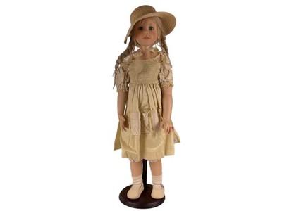 W.P.M Puppe Hildegard Günzel Vinyl Puppe 70 cm. Top Zustand  