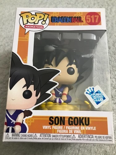 Funko Pop! Dragon Ball  Son Goku # 517 - GameStop (Exclusive) Funko Insider Club