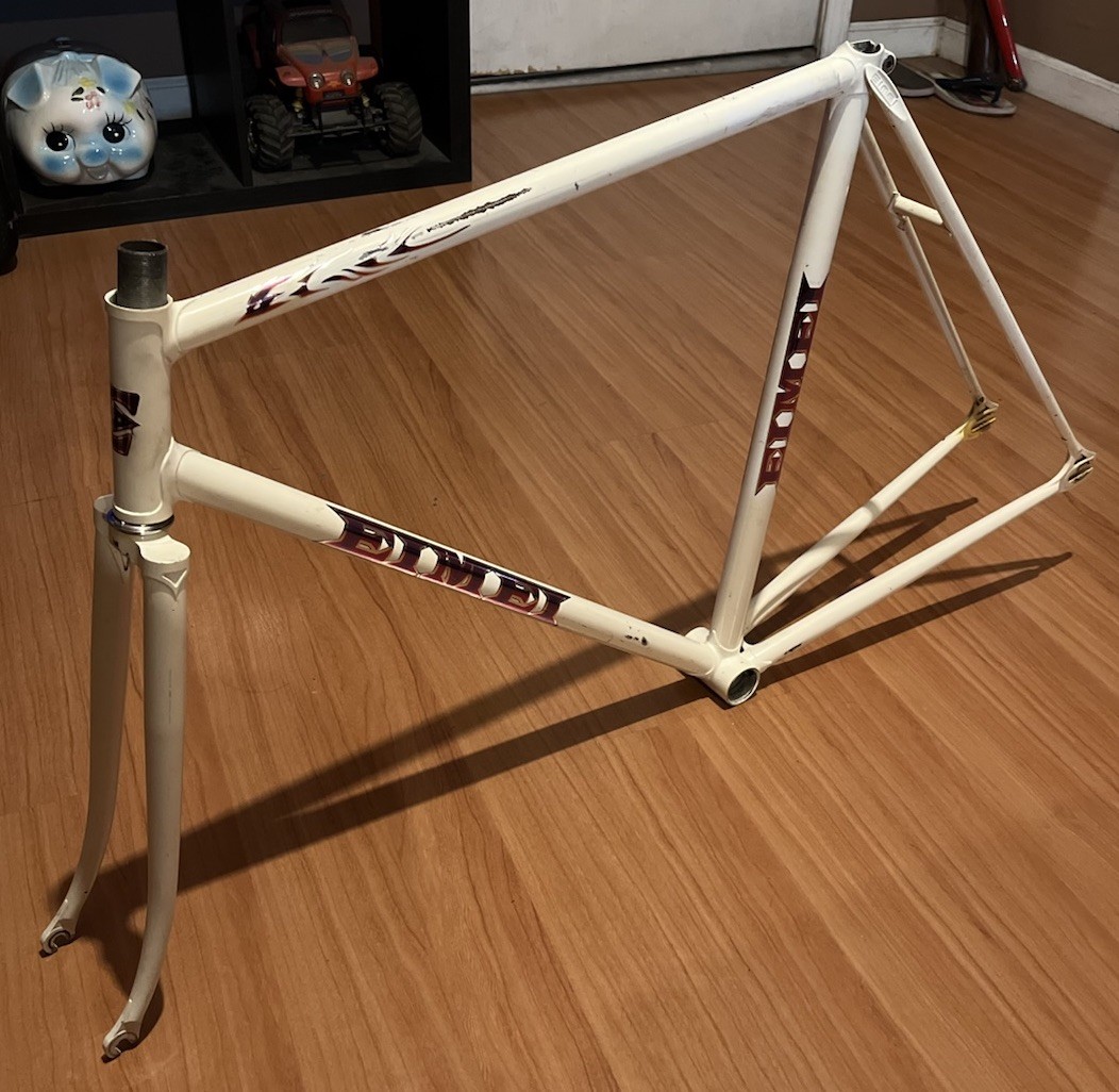 Eimei NJS Approved Keirin Frame Set Track Bike Fixed Gear 53x53