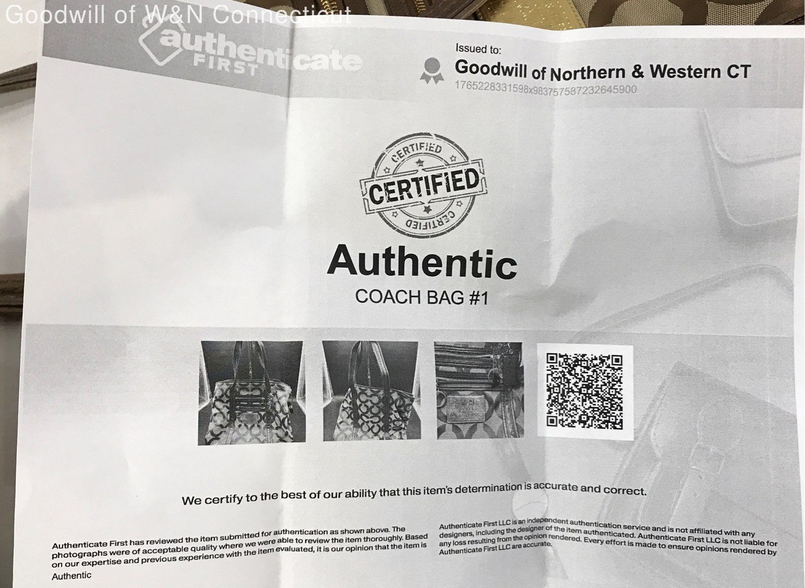 Authenticated Coach Women Brown Basic - image 2