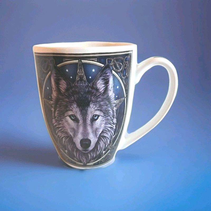 Puckator Lisa Parker Wolf Head Porcelain Mug