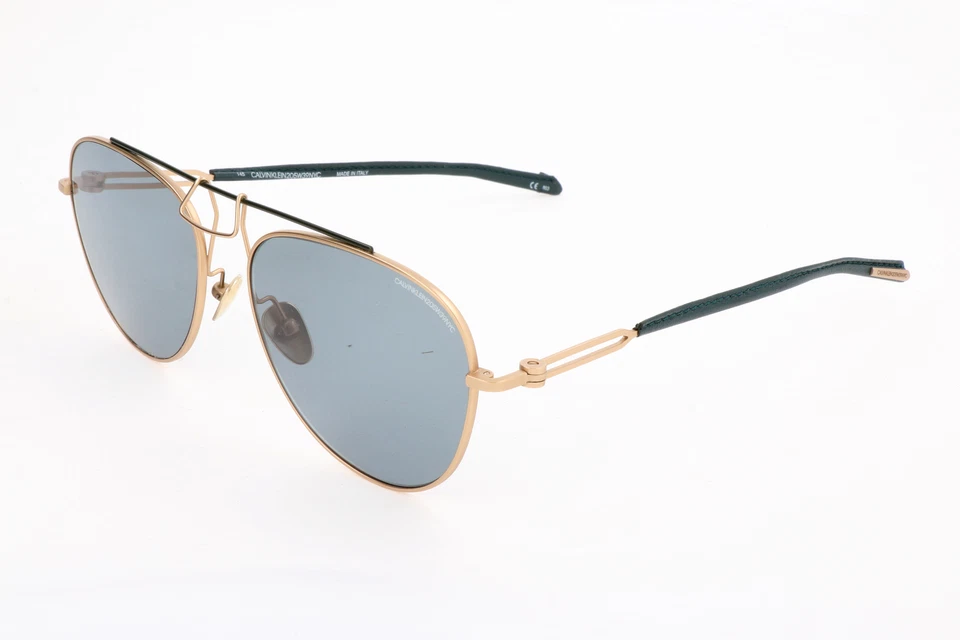 Calvin Klein UNISEX 58mm Gold Green Sunglasses CKNYC1812S-717-58