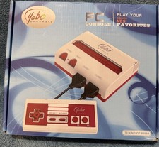 Red  White Yobo Fc Video Game System to play NES 8 Bit Nintendo Games New