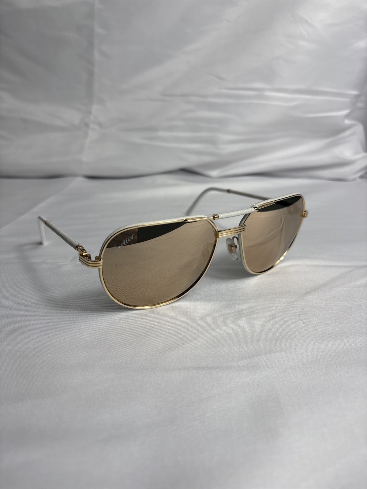 Cartier Premiere de Blue Pilot Unisex Sunglasses