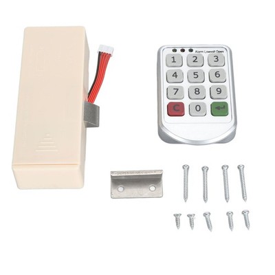 Digital Electronic Coded Lock Keyless Entry Cabinet Password Lock Keypad Loc SET
