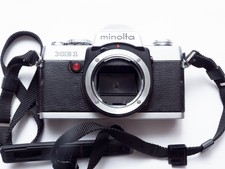 Exc Tested Working Minolta XG 1 35mm SLR Camera Body Early Logo