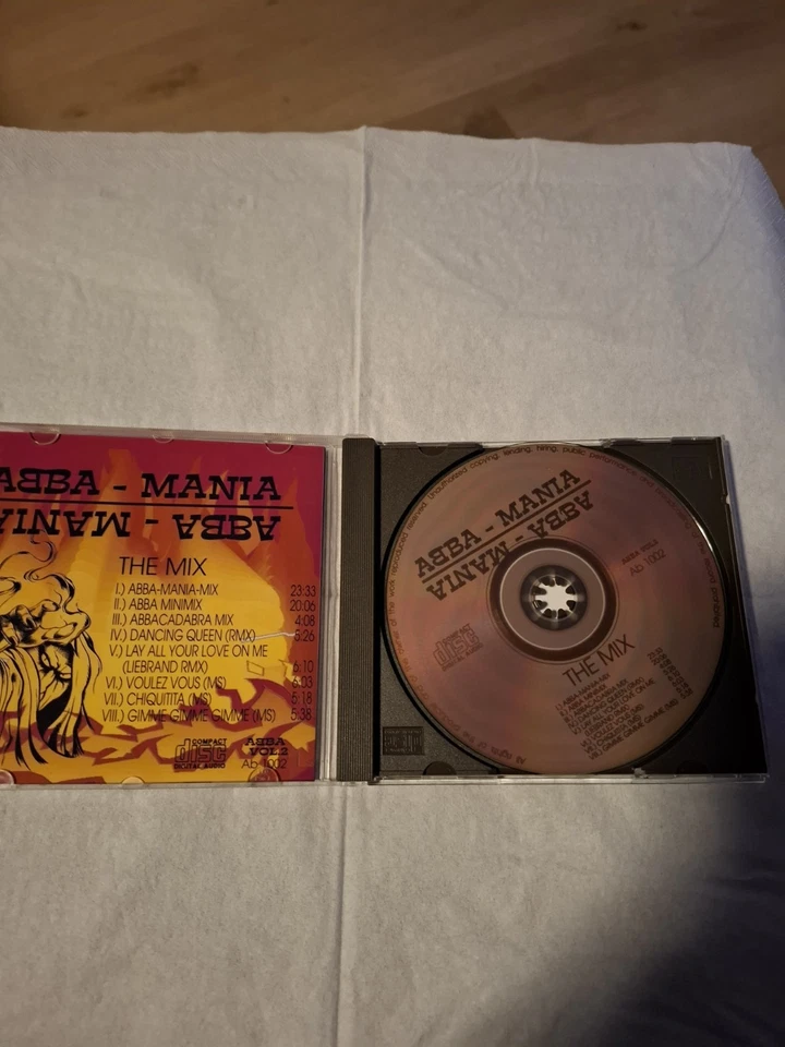 ABBA ABBA-Mania The Mix Vol. 2 CD Ab 1002 OOP seltene Tracks wie neu - Bild 4 von 4