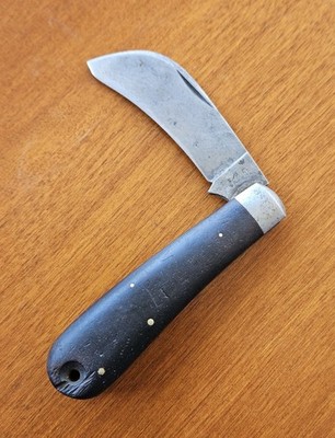 Vintage Remington UMC Hawkbill Pocket Knife No. R698 1930 s Wood Handle