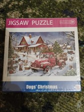 Dogs Christmas Jigsaw Puzzle 100pc Age 3 NIB Sealed