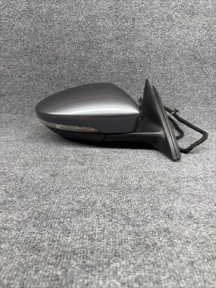 Espejo retrovisor derecho Volkswagen Passat 2016-2022 pasajero con punto ciego OEM (LD7X) Foto 4 de 4