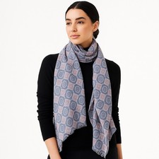 Premium  Soft Quality Printed Scarf Cashmere Wool Lightweight DSC1003