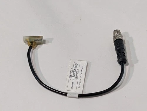 Canfield Connector 9F10-000-332 Sensor Cable, 5-28VDC, 0.2A, 4.8W Max, Black