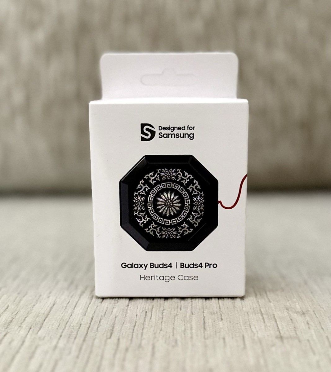 SAMSUNG Galaxy Buds 4 Pro BTS SUGA Heritage Flower Case Black NEW