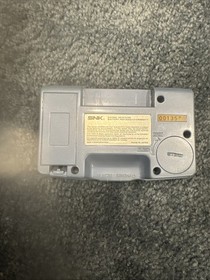 Neo Geo Pocket Console Platinum Blue SNK - FOR PARTS - NO SCREEN