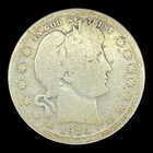 1914-S Barber Quarter KEY 25c Silver United States of America Coin