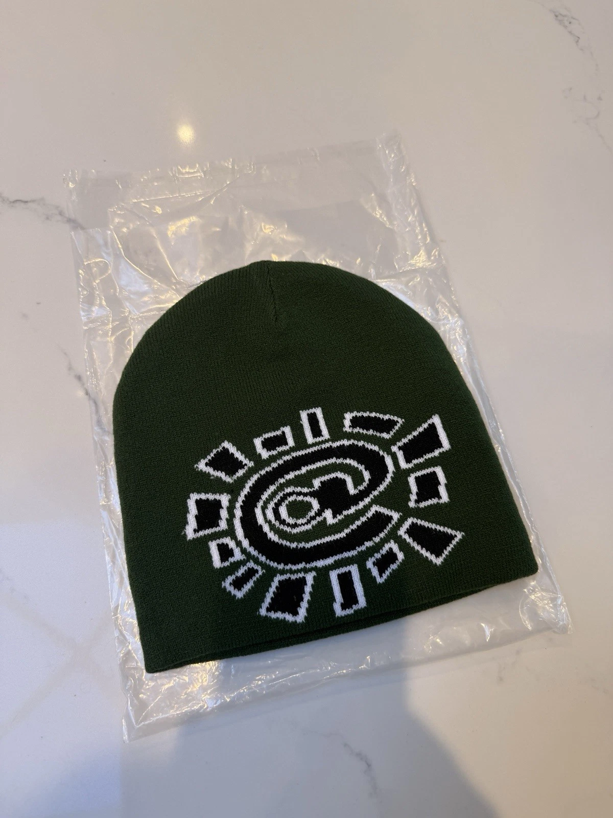 Always Do What You Should Do Reversible Beanie Hat - Green
