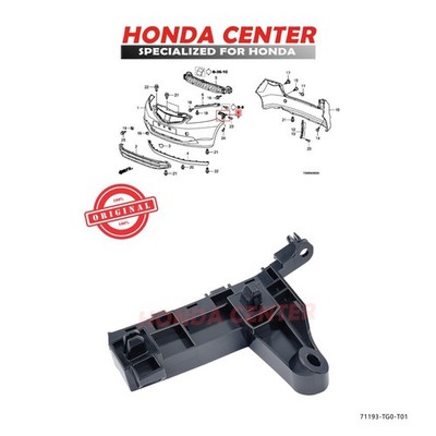 Front Bumper Spacer Fits For Honda Fit GE8 2009-2011 71193-TG0-T01