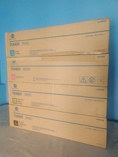 Genuine OEM Konica Minolta TN715 CMYK Set - New Sealed fits Bizhub C750i C751i
