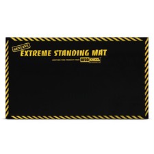Extreme Standing Mat 16&rdquo; x 28&rdquo; - 28"L x 16"W x 1"Th, Black W/ Safety Yellow