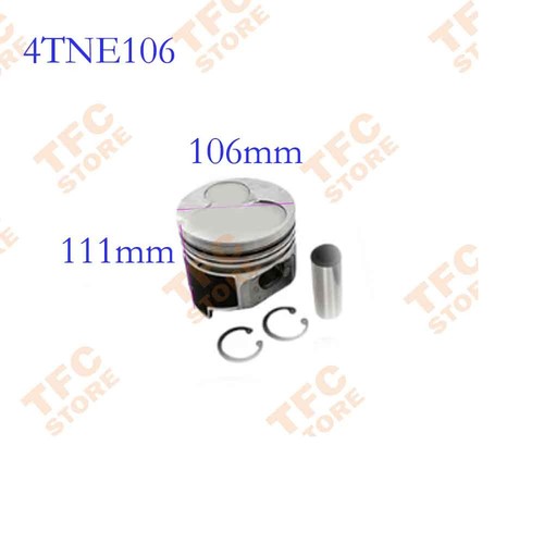 4TNE106 4TNE106T 4TNE106D Overhaul Rebuild Kit For Yanmar Engine Tractor Parts - Picture 2 of 4