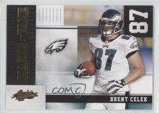 2010 Panini Absolute Memorabilia Marks of Fame Brent Celek #3 xm0