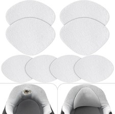 Shoe Heel Patch, 4 Pairs 2 Sizes Quick Self-Adhesive Hole Repairs for White